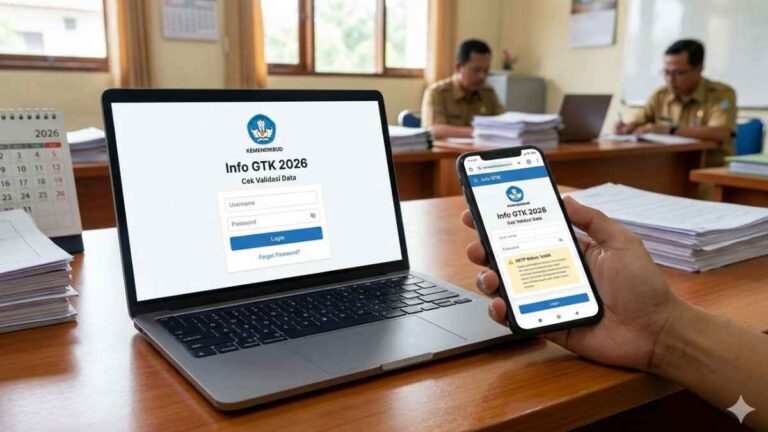 Cara Cek Info GTK Terbaru 2026 Solusi Data Tidak Valid & SKTP Belum Terbit