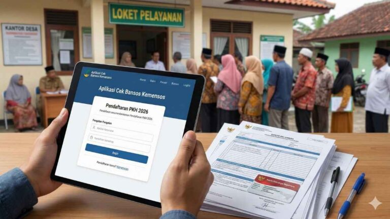 Cara Daftar Bansos PKH 2026 Lewat Aplikasi dan Offline, Secara Resmi